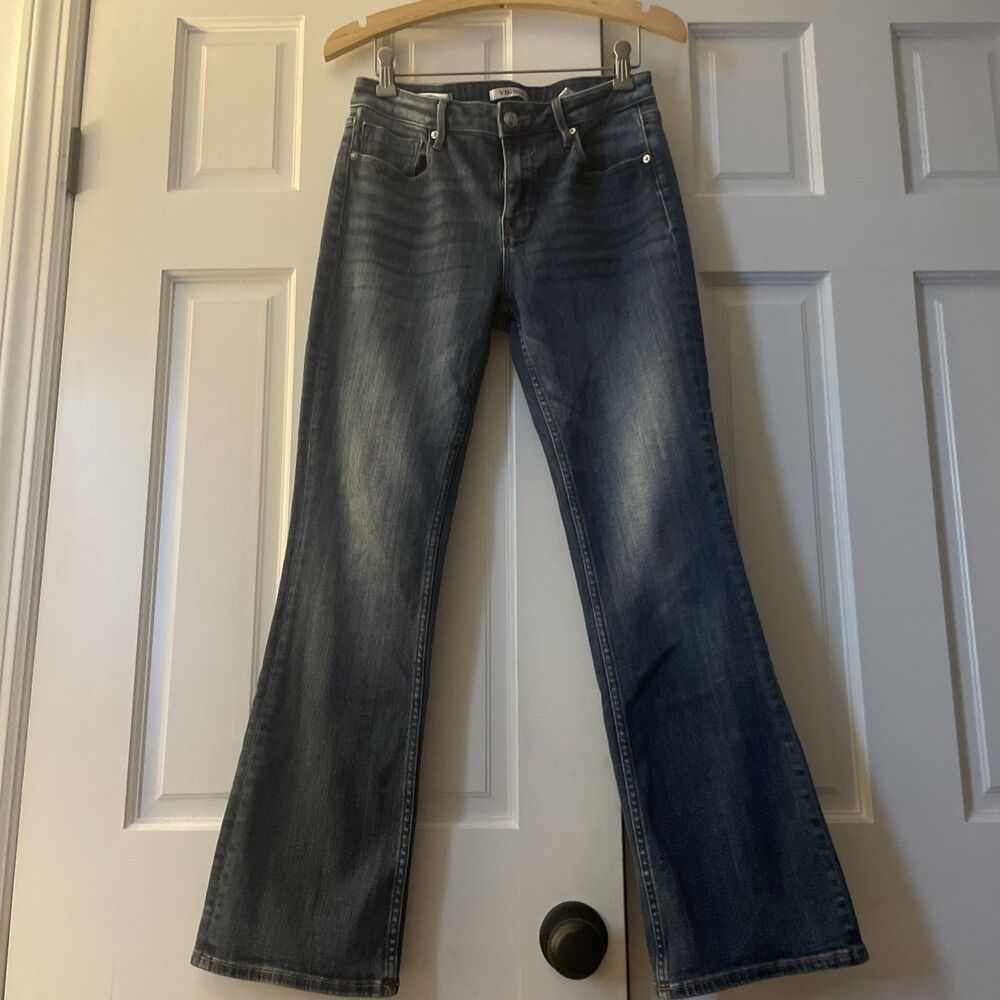 Vigoss‎ "The Jagger" Bootcut Jeans Blue Stretch Denim Womens Size 29